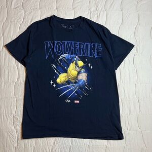 CVLA Marvel Comics Colab Wolverine X-men Graphic T-shirt Men’s Size Large Y2K